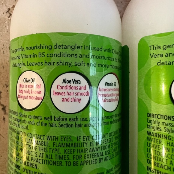ORS Olive Oil Girls Leave-In Conditioning Detangler, 8.5 Ounce 2 Pack - Picture 4 of 5